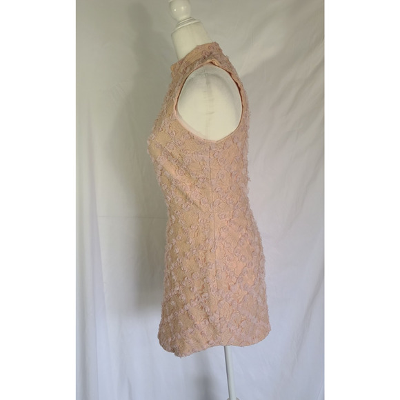 Amanda Uprichard Blush Pink Womens Marshal Mini Dress Small - Picture 5 of 7